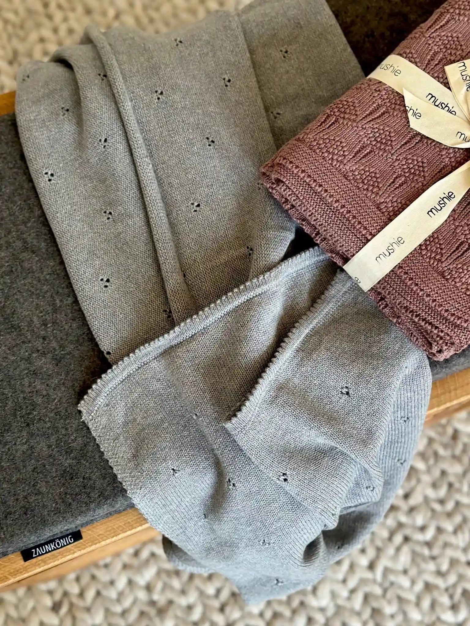 Mushie Baby & Children's Blanket